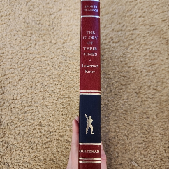 Signed Sports Classics: The Glory Of Their Times By Lawrence Ritter HC - Picture 4 of 5